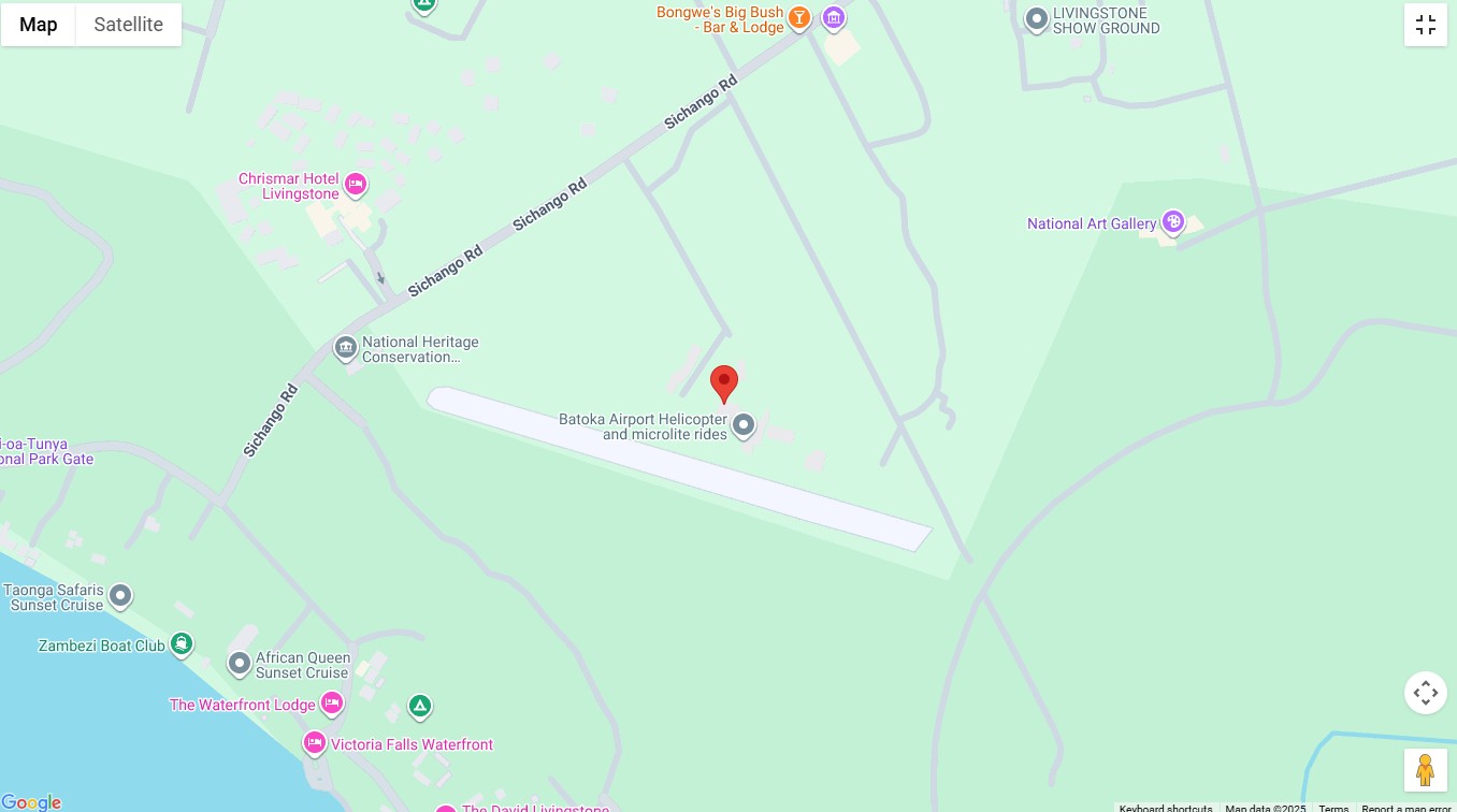 Helicopter Departure Location Map